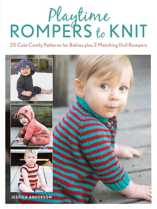 Upplýsingar um Playtime Rompers to Knit eftir Jessica Anderson - Til útláns